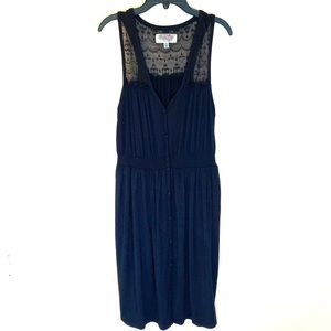 Urban Outfitters Ecote Black Lace Dress Medium